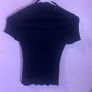 Cute Black turtle neck top